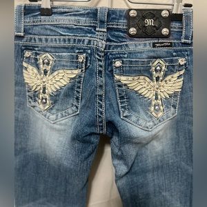 MISS ME WOMENS JEAN {Size 26} STRAIGHT JP5117T24